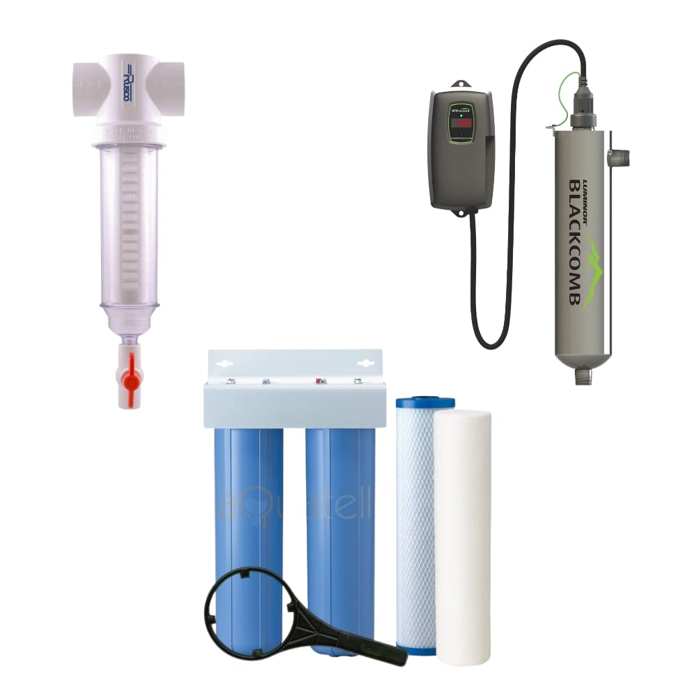 Cottage UV Multi-Stage Sediment with Max Flow Filtration Bundle